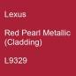 Preview: Lexus, Red Pearl Metallic (Cladding), L9329.